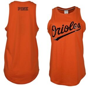 PINK Victoria's Secret Bright Orange Tank